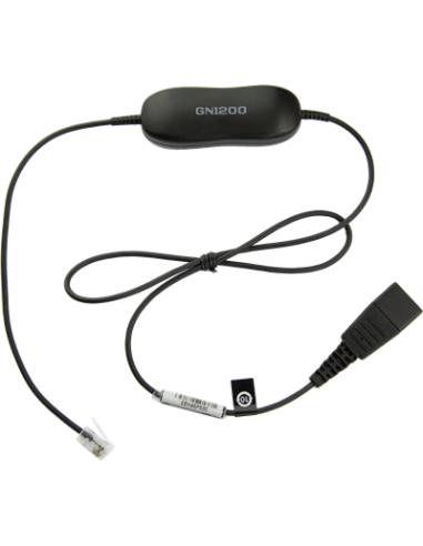 Jabra - Câble etiro 2m Smartcord universel / QD / RJ9