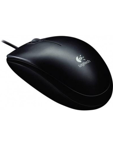 Logitech - Souris optique Logitech B100 noir