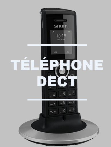 téléphone sans fil DECT snom